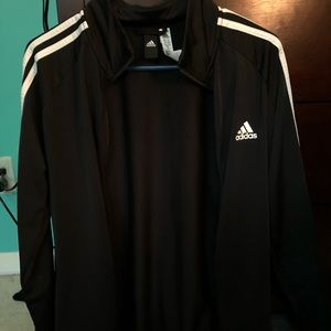 black adidas jacket